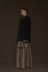Mutedance 24 Autumn and Winter Collarless Button-down Jacket MD-MD24FW22-DARK MD24FW21 MD24FW22